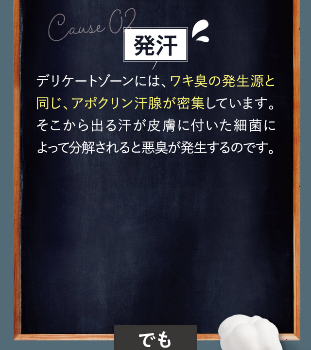 Cause 02発汗